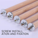 Pet Parrot Hanging Play Toys Bird Cage Perch Branch Stand Holder (2x20cm) Newly