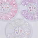 Water Dropped Elongated Glass Stone Nail Art Rhinestone DIY Tips Manicure Decor