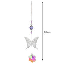 Crystal Windchimes Sunlight Catching Hanging Pendant Jewelry Home Garden Deco