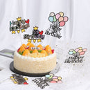 Decor Baby Shower Supplies Cupcake Happy Birthday Cake Topper Cake Decoration