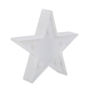 Star Shaped LED Night Light Household Club Indoor Kid Bedroom Decor (White)