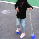 1pair Outdoor Balance Training Kids Plastic Thickened Jumping Stilts Toys w