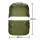 Adjustable Waterproof Dustproof Backpack Bag Rain Cover Ultralight Outdoors