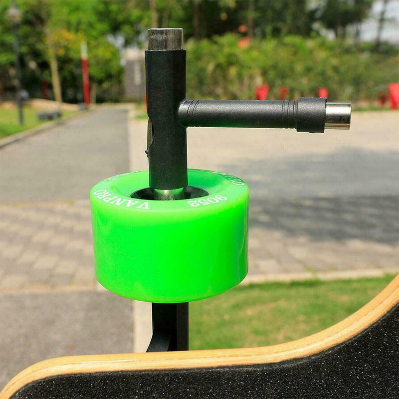Wrench Skateboard Scooter Roller Skate Long Board T-Shape Tool Spanner L2H7