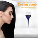 Water Crack Pattern Hair Coloring Brush Hairdressing Dye Brush (Blue) Newly