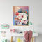Hibiscus Oil Paint By Numbers Kit DIY Wall Art Picture Craft Home Decoration