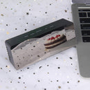 LED Mirror Alarm Clock Wake Up Light Electronic Digital Snooze Table Clock