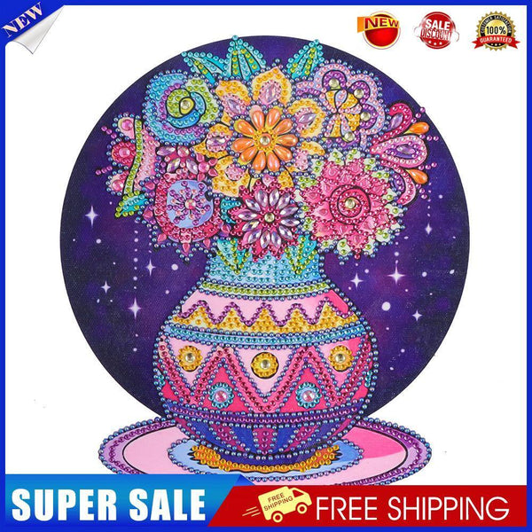 DIY Part Special Shape Diamond Painting Kit 5D vase Drawing