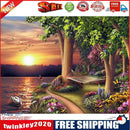 5D DIY Landscape Diamond Painting Full Round Drill Mosaic Rhinestone Crafts