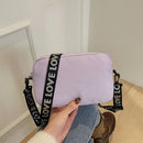Fashion Women Nylon Solid Color Shopping Bag Lady Small Zipper Travel Handbags