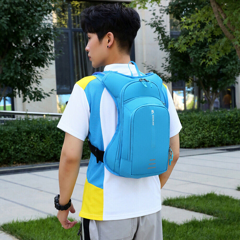#A 10L Backpack Oxford Cloth Outdoor Sports Cycling Pack Bags Portable Knapsack
