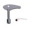 Universal Triangle Switch Key Wrench Elevator Valve Electrical Cabinet Key