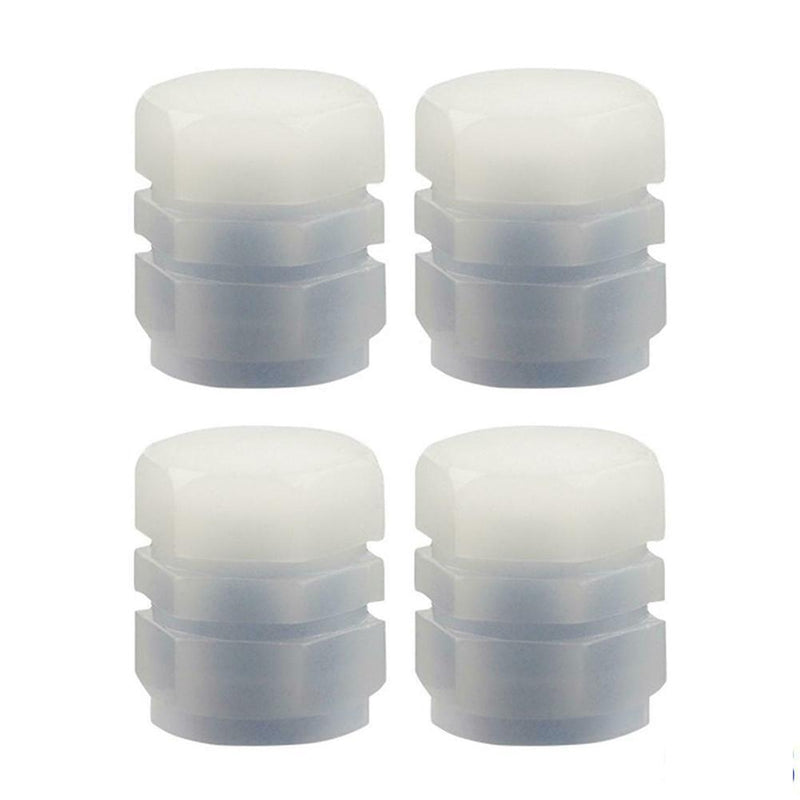 Luminous Stem Cover Tire Valves Caps Universal Valves Nozzles 8pcs