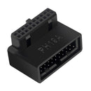 USB 3.0 19P 20P Header Adapter Plug Converter for Computer Motherboard (A)