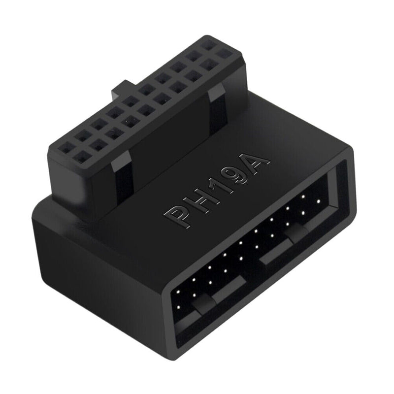 USB 3.0 19P 20P Header Adapter Plug Converter for Computer Motherboard (A)
