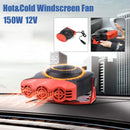 Portable 12V 150W Electric Car Heater Heating Fan Defogger Defroster Demister~