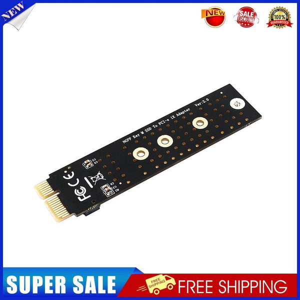 NGFF M.2 NVME SSD to PCI- E 1X Adapter M-Key Full Speed Expansion Card