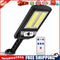 Automatic Solar Lamp Remote Controller Motion Sensor Outdoor Light (W756-2)