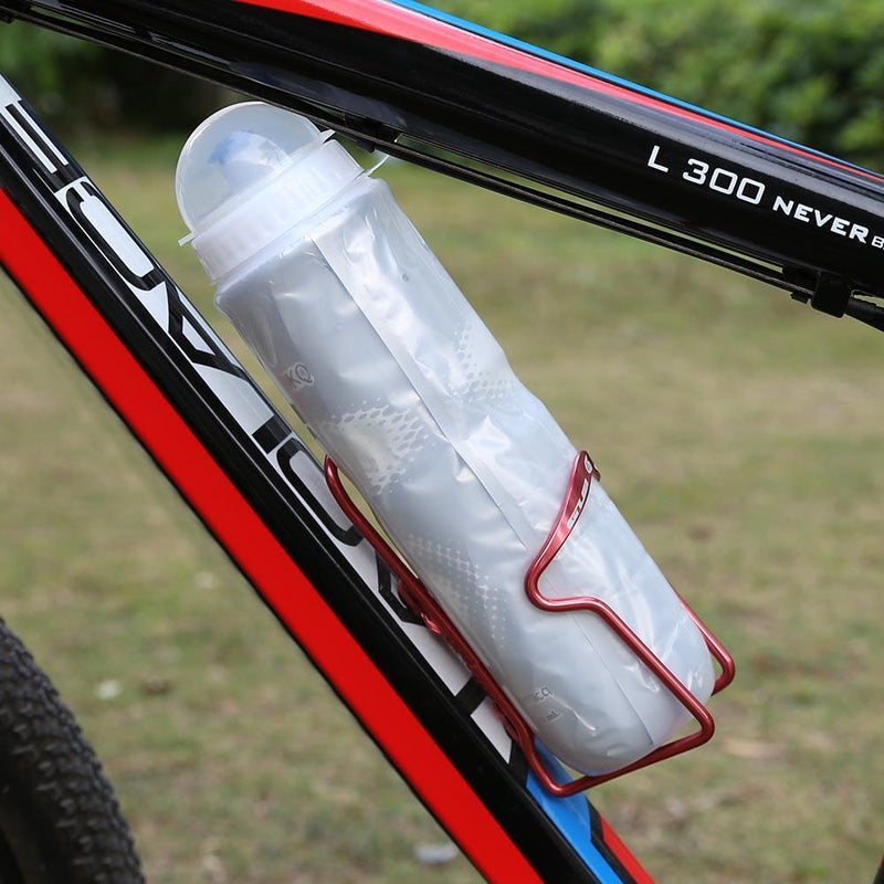 710ML Portable Bike Bicycle Cycling  Drink Jug Water Bottle Cup (White)