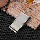 Metal Stainless Steel Money Clip Holder Cash Clamp Collar Clip Card Folder