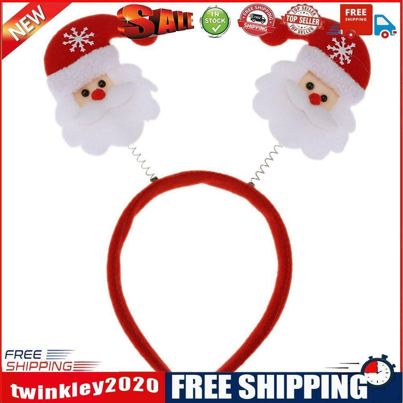 Home Decoration Cute Christmas Theme Headband Kids Head Clasp(Santa)