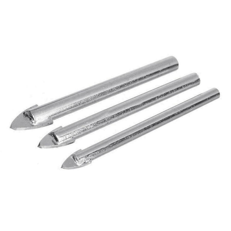 6 pieces 3-10mm ceramic tile glass bit tiles shovel ground dril tip F0B3