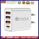 3 USB Port+PD20W Type-C Smartphone Charging Adapter Phone Power Supply Charger