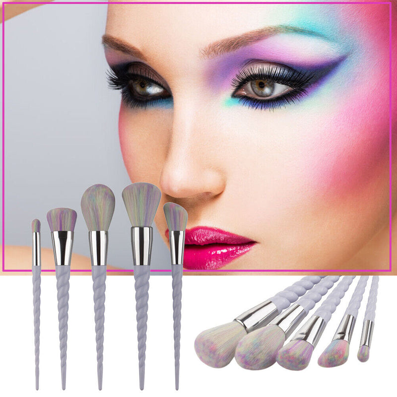 5pcs Foundation Eyebrow Eyeliner Blush Cosmetic Concealer Brushes-122290