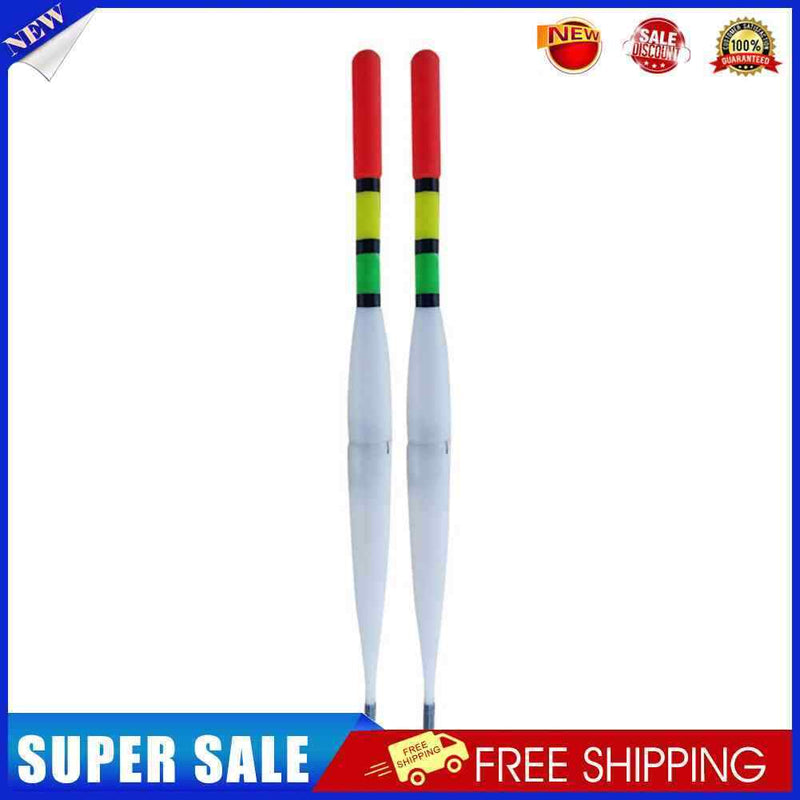 2pcs Fishing Float LED Electric Light Deep Water Luminous Tackle (Red)