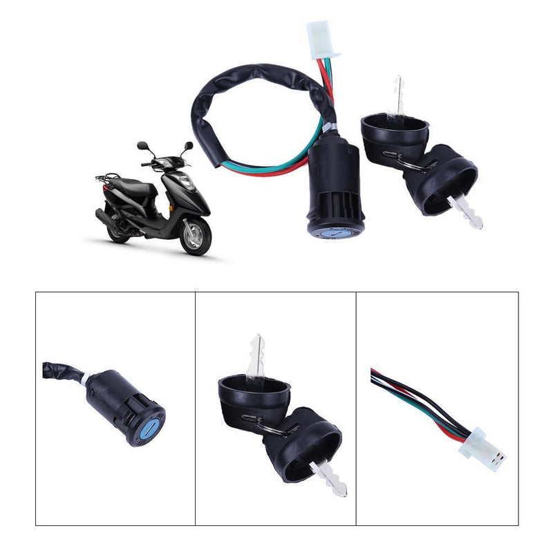 Motorcycle ATV key switch ignition lock 50 70 90 110 125 150 200 250 ccm 4 D
