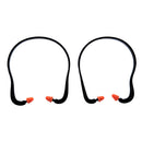 2Pcs Pairs Banded Earplugs Silicone Reusable Ear Plugs Individually Wrapped