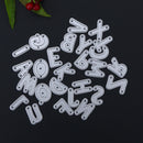 English Letter Metal Punch Mold DIY Carbon Steel Stencil for Scrapbooking Albu