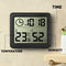 Durable Indoor Electronic Clock Digital Thermometer Hygrometer Humidity Meter