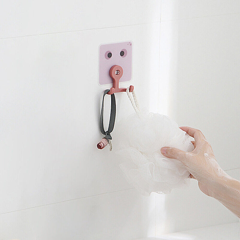 Punch-free Cute Wall Hanging Hook Kitchen Load-bearing Suction Cup Seamless Hook