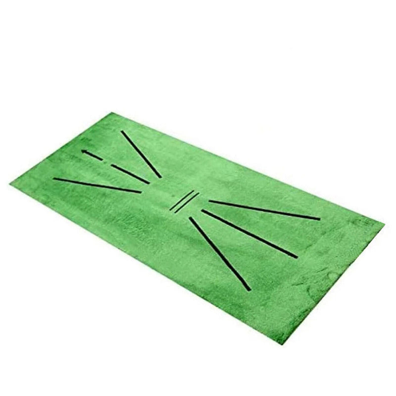 Golf Training Mat for Swing Detection, Portable Putting Batting Practice Aid Rug