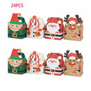 Santa Claus Gift Wrapping Boxes Candy Bags Cookie Boxes Christmas Gift Boxes