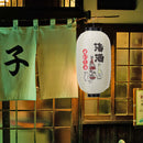 25cm Lantern Cloth Japanese Style Printing Fabric for Bar Pub Decor (E) Newly