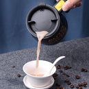 Stainless Steel Self Stirring Mug Auto Electric Coffee Mixing Cup (Black)