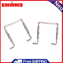 2pcs Stainless Steel Violin Chin Rest Clip Screws Metal Violin Parts High Value
