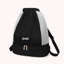 Drawstring Swimming Backpack Sports Bag Waterproof Pool Dry Wet Bag (Black)