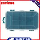 13 Grid Clear Instrument Box Both Sided Plastic ToolBox Organizer B