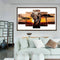 5pcs 5D DIY Full Drill Diamond Painting Elephant Cross Stitch Kit (L1753)