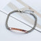 Women Love Bangle Jewelry Stainless Steel Couple Bracelets Her King His Queen