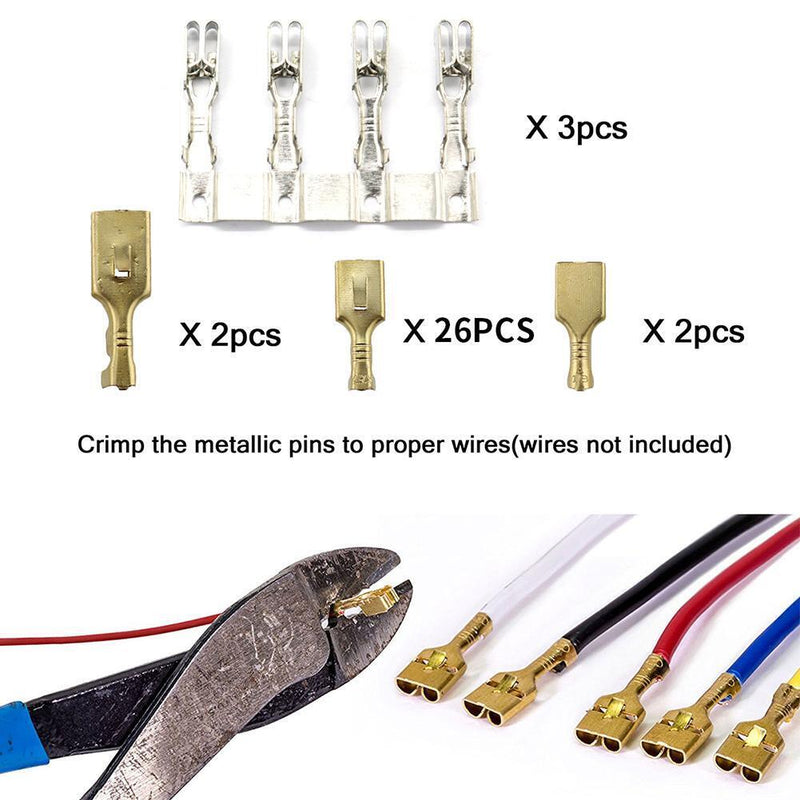 Universal 12V Car Marine 6-Way Relay+ 6-Slot ATO/ATC Blade Fuse Holder Box Newly