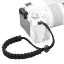 Braided Paracord Wrist Strap Lanyard for Canon Nikon DSLR SLR Camera (A)