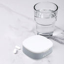 Pills Storage Case 7-Day Pills Grids Box Weekly Medicine Dispenser (White)