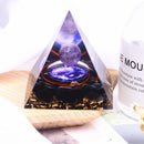 Energy Generator Orgone Pyramid Crystal Meditation Yoga Spiritual Stone (B)