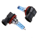 2pcs H11 12V 55W Blue Halogen Light Bulbs for Car Headlamp Headlight