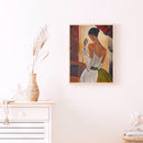 Women Singer Wear Dress Paint By Number Frameless Hand Painted Oil Picture DIY