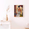 Women Singer Wear Dress Paint By Number Frameless Hand Painted Oil Picture DIY